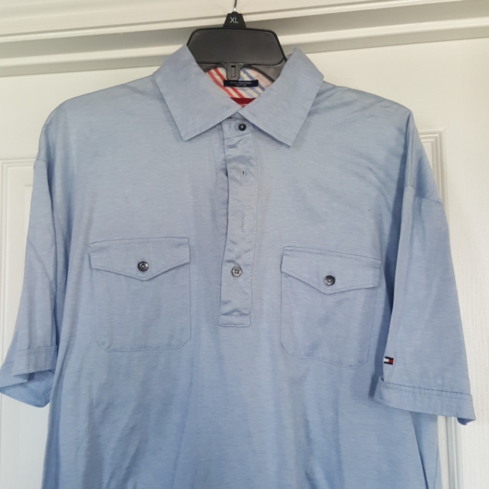 $$$ Tommy Hilfiger 2 pocket polo size large